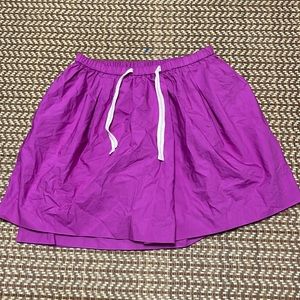 Girls J.Crew purple skirt with pockets